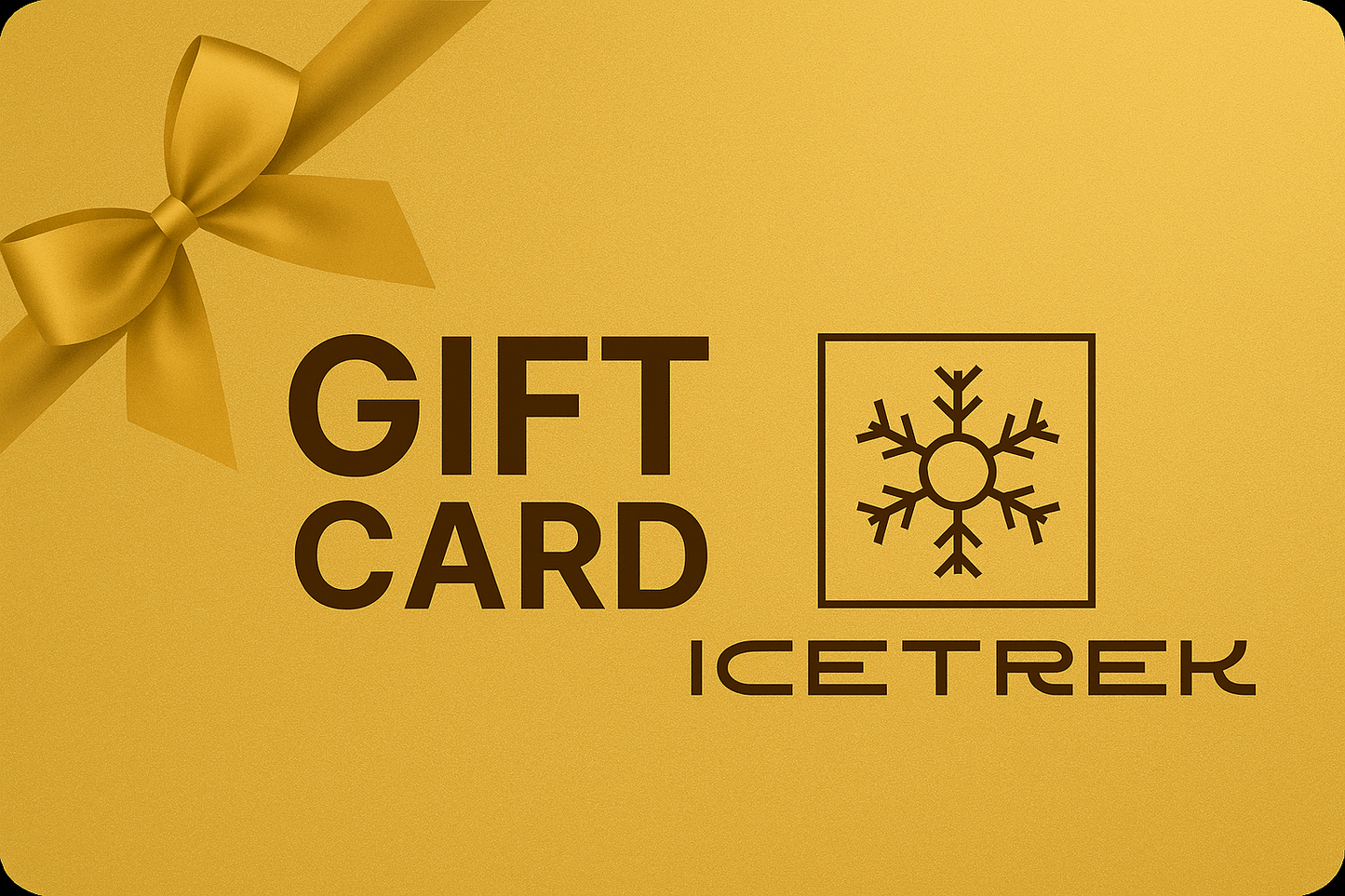 IceTrek Inc. Gift Card IceTrek Inc. Gift Card