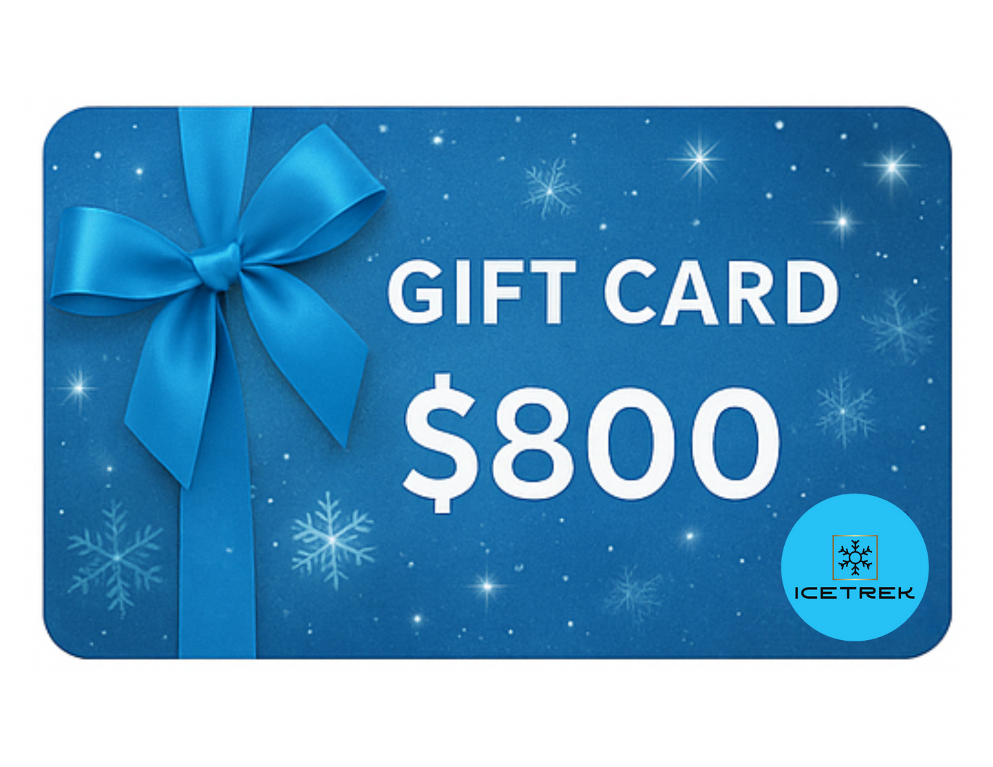 IceTrek Inc. Gift Card
