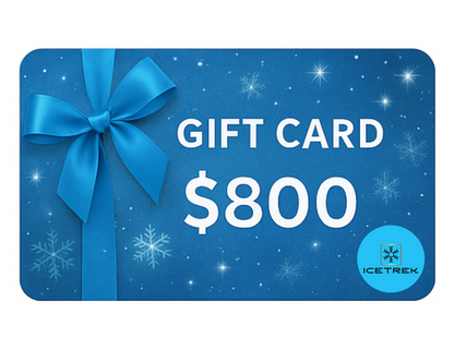 IceTrek Inc. Gift Card